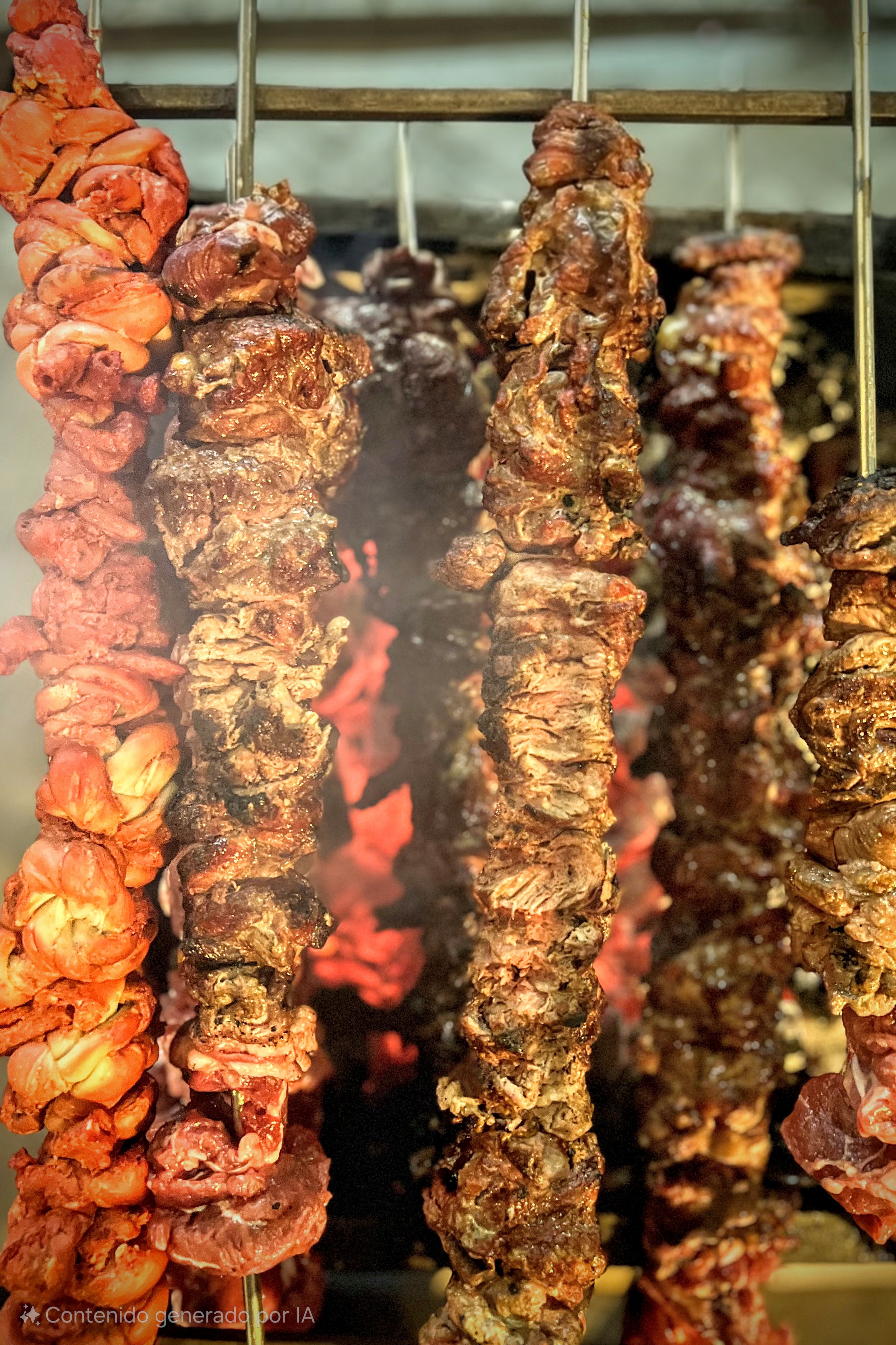 Carne asada al carbón en Tacos Aragón Culiacán